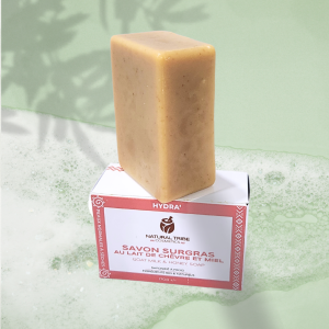 Savon Naturel au Lait de chèvre & Miel - GRAND FORMAT